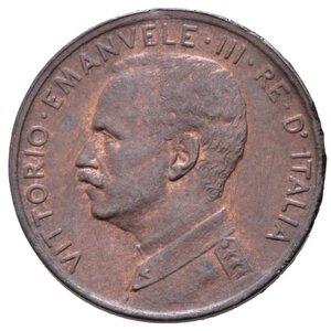 obverse: Vittorio Emanuele III (1900-1943). 1 centesimo 1917 