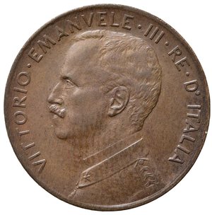 obverse: Vittorio Emanuele III, (1900-1943) 2 Centesimi 1909 Roma, Italia su prora. Cu. Pag. 931; Gig. 299. SPL