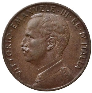 obverse: Vittorio Emanuele III, (1900-1943) 2 Centesimi 1911 Roma, Italia su prora. Cu. Pag. 933; Gig. 300. qSPL