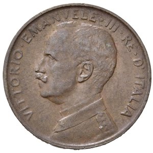obverse: Vittorio Emanuele III (1900-1943). 2 centesimi 1912 