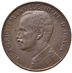 obverse: Vittorio Emanuele III, (1900-1943) 2 Centesimi 1914 Roma, Italia su prora. Cu. Pag. 936; Gig. 303. SPL