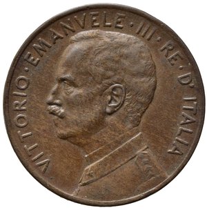 obverse: Vittorio Emanuele III (1900-1943) 5 Centesimi 1915 Roma,