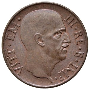 obverse: Vittorio Emanuele III (1900-1943) 5 Centesimi 1938 Roma,