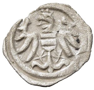 obverse: AUSTRIA. Rodolfo IV Duca (1358-1365). Denaro. Ag (0,41 g) SPL