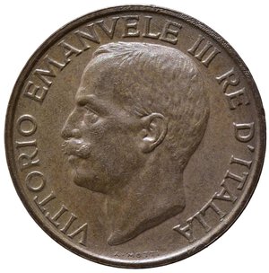 obverse: Vittorio Emanuele III (1900-1943) 10 Centesimi 1928 Roma,