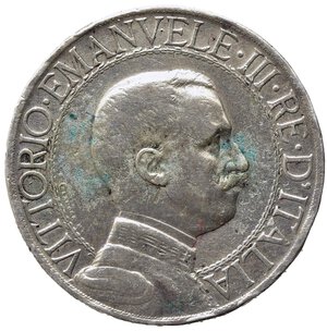 obverse: Vittorio Emanuele III (1900-1943). Lira 1912 