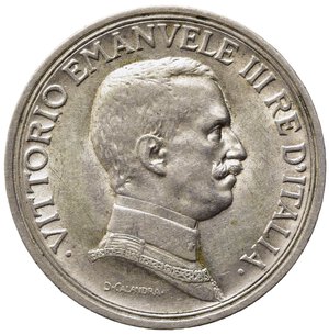 obverse: Vittorio Emanuele III (1900-1943). 2 lire 1915 