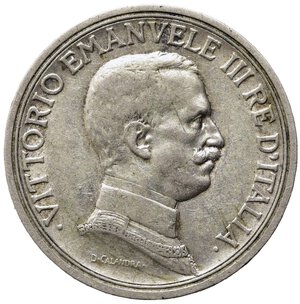 obverse: Vittorio Emanuele III (1900-1943). 2 lire 1916 
