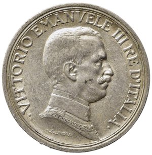 obverse: Vittorio Emanuele III (1900-1943). 2 lire 1917 