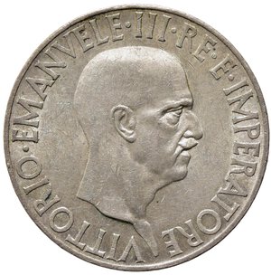obverse: Vittorio Emanuele III (1900-1943). 10 Lire 1936 a. XIV Roma, 
