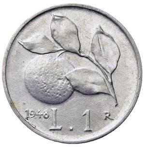 reverse: REPUBBLICA ITALIANA (1946-2001) lira 1948 . Al. qFDC