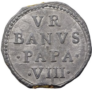 obverse: Bolla papale. ROMA. Urbano VIII (1623-1644).  Pb (43,96 g). SPL
