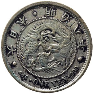 obverse: CINA. Impero giapponese (1868-1947) Meiji (1852-1912) Mutsuhito. (replica souvenir) Yen 1895.