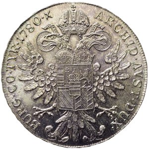 reverse: AUSTRIA. Maria Teresa (1740-1780). Tallero. Ag (27,97 g - 40,4 mm.) FDC