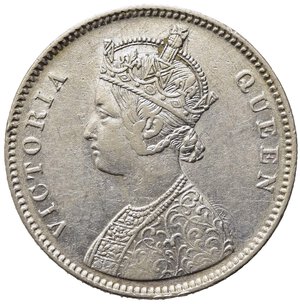 obverse: INDIA. Vittoria (1862-1901) 1 rupia 1862. Ag. KM# 473. qSPL