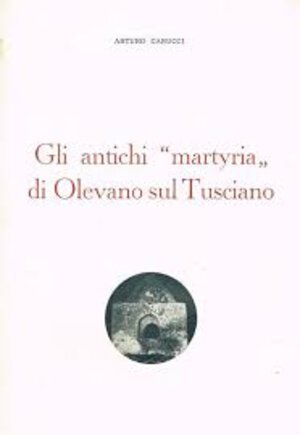 obverse: CARUCCI A. – Gli antichi “martyria” di Olevano sul Tusciano. Salerno, s.d, pp. 64