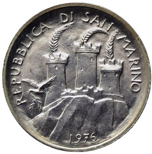 obverse: SAN MARINO. 500 lire 1976. Ag. FDC