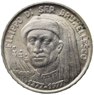 reverse: SAN MARINO. 1000 lire 1977. Ag. FDC