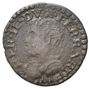obverse: FERRARA. Ercole II d Este (1534-1559). Sesino. MI (1,00 g). MIR 302. MB