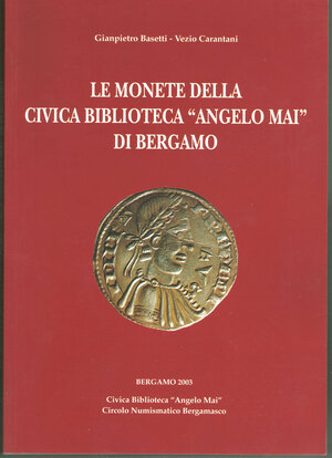 obverse: BASETTI G. - CARANTANI V. - Le monete della Civica Biblioteca 