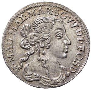 obverse: FOSDINOVO. Maria Maddalena Centurioni, moglie di Pasquale Malaspina (1663-1669). Luigino 1667. Mi (2,03 g). SPL+