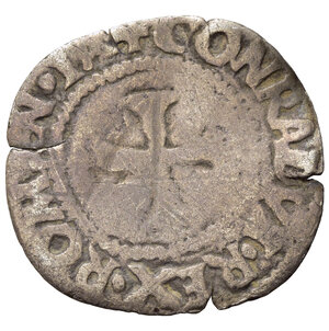 obverse: GENOVA. Dogi biennali I Fase (1528-1541). Cavallotto sigle IA. Ag (2,04 g). MIR 190/4. MB-BB