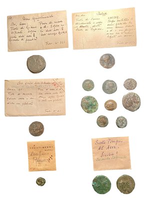 obverse: REPUBBLICA ROMANA - Lotto di 14 bronzi di epoca repubblicana