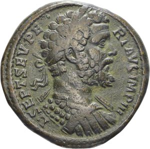 obverse: IMPERO ROMANO - SETTIMIO SEVERO, 193-211 d.C., SESTERZIO