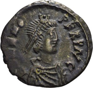obverse: IMPERO ROMANO - ZENONE, 474-491 d.C., 1/2 SILIQUA, Emissione: 474-491 d.C.