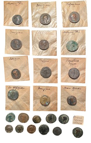 obverse: IMPERO ROMANO - Lotto di 23 medi bronzi e coniazioni provinciali di epoca imperiale