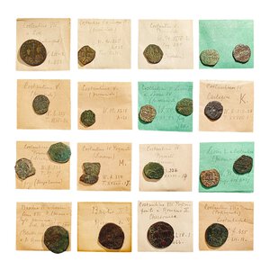 obverse: Lotto di 20 monete in bronzo di epoca bizantina