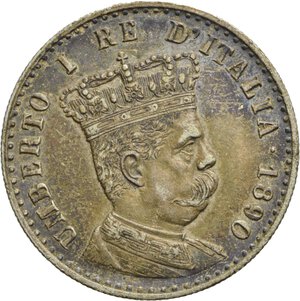 obverse: REGNO D ITALIA - Colonia Eritrea, UMBERTO I, 1890-1896, 50 CENTESIMI 1890