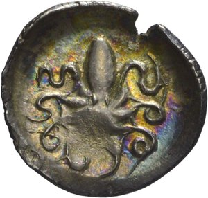 reverse: SICILIA - SIRACUSA, OBOLO, Emissione: 467-465 a.C.