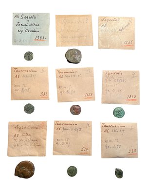 obverse: Lotto di 9 monete in bronzo del mondo greco e magno greco