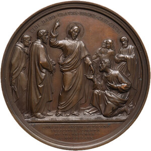 reverse: Pio IX  (1846-1878), Giovanni Mastai Ferretti.. Medaglia  A. XXIV, per il XX Concilio Ecumenico