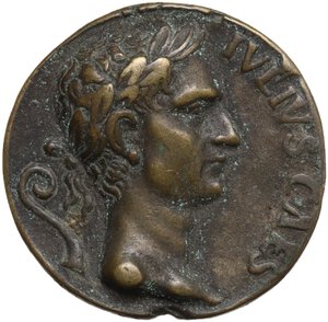 obverse: Giulio Cesare. Medaglia s.d