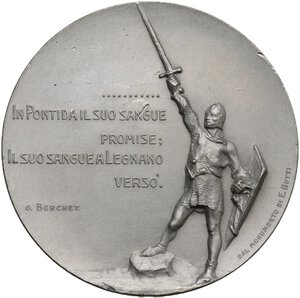 obverse: Medaglia 1900 per l anniversario della battaglia di Legnano