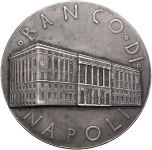 reverse: Napoli.  Banco di Napoli. Medaglia 1939 per il VI centenario dalla fondazione
