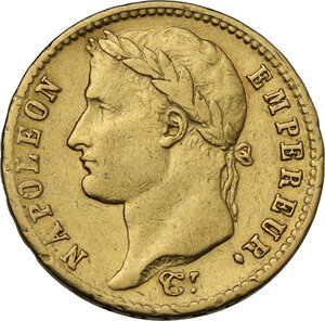 obverse: France.  Napoleon (1799-1814).. 20 Francs 1811 A, Paris Mint