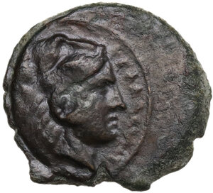 obverse: Kephaloedium. AE 15 mm, c.305-280 BC