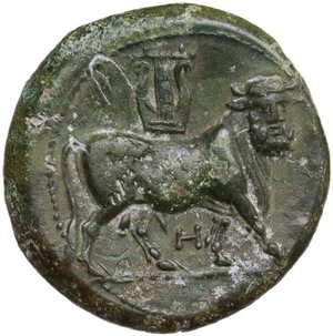 reverse: Samnium, Southern Latium and Northern Campania, Cales. AE 20.5 mm, c. 265-240 BC