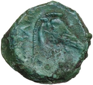 reverse: Anonymous.. AE Half Unit, Neapolis, after 276 BC