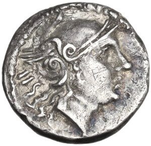 obverse: Anonymous. AR Sestertius, Capua mint, late summer 216 BC