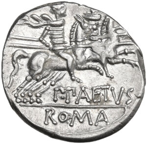 reverse: P. Aelius Paetus.. AR Denarius, 138 BC