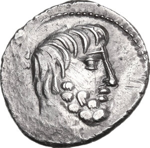 obverse: L. Titurius L. f. Sabinus.. AR Denarius, 89 BC