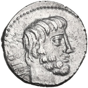 obverse: L. Titurius L. f. Sabinus.. AR Denarius, 89 BC