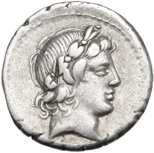 obverse: L. Censorinus. . AR Denarius, 82 BC