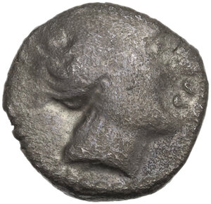 obverse: Cisalpine Gaul, Insubres. BI Drachm, mid 2nd century BC. Imitating Massalia
