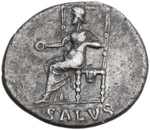 reverse: Nero (54-68).. AR Denarius, 64-65 AD
