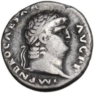 obverse: Nero (54-68).. AR Denarius, struck 68 AD